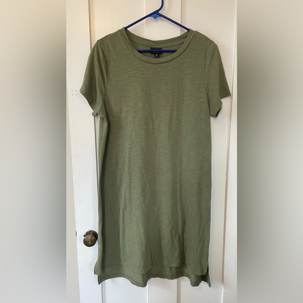 Green T-Shirt Dress